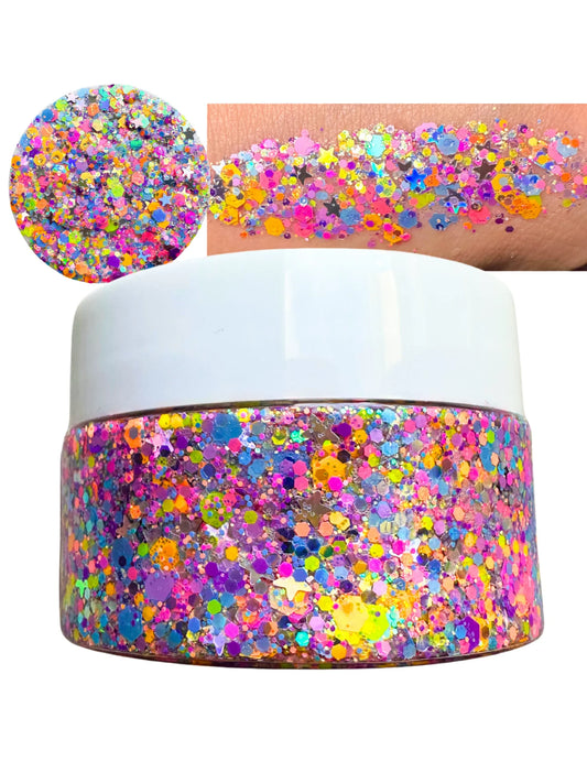 BRAID IN STYLE - RAINBOW STARGAZE GLITTER GEL 30ml