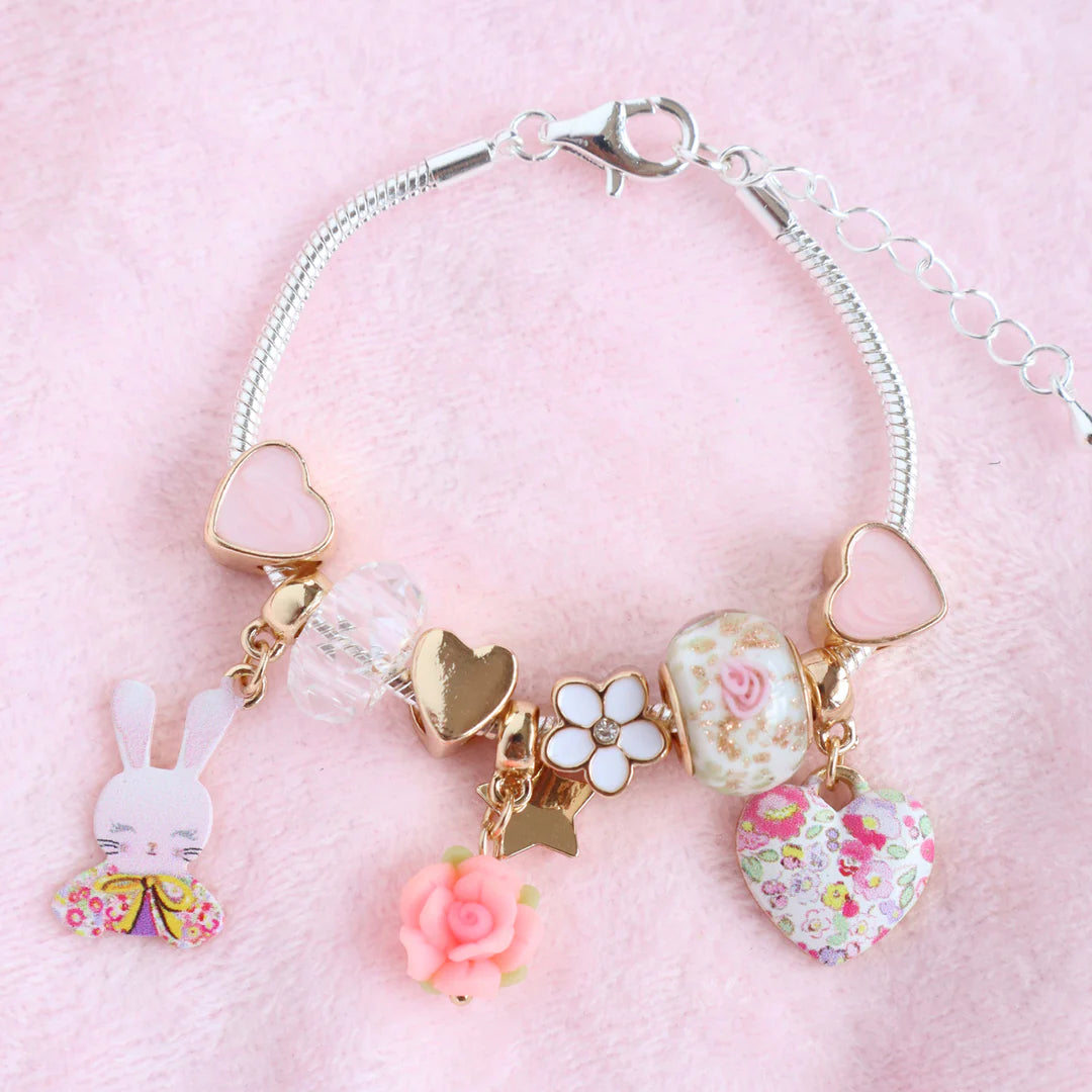 LAUREN HINKLEY -PETITE FLEUR BUNBUN CHARM BRACELET