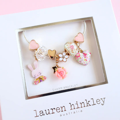 LAUREN HINKLEY -PETITE FLEUR BUNBUN CHARM BRACELET