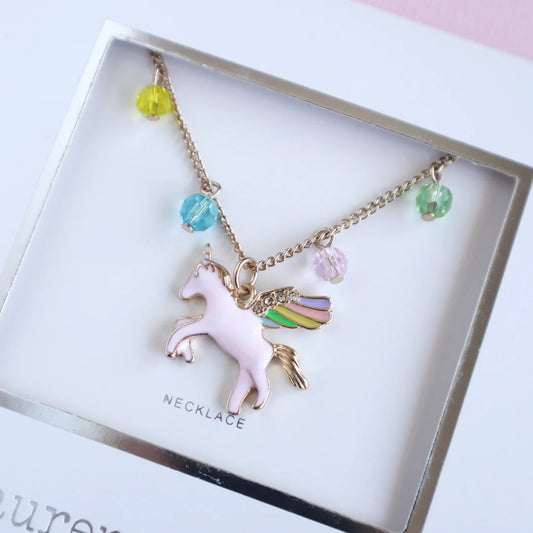 LAUREN HINKLEY NECKLACE - CELESTIAL UNICORN