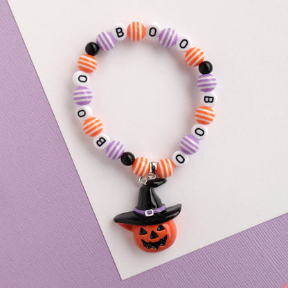 MON COCO - SPOOKY BOO PUMPKIN BRACELET