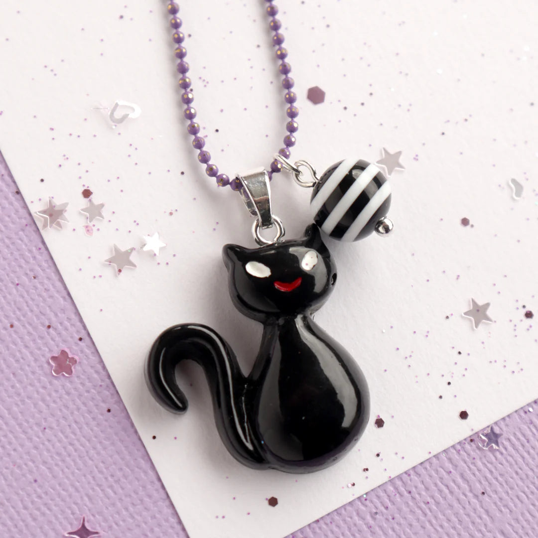 MON COCO - SPOOKY CAT NECKLACE