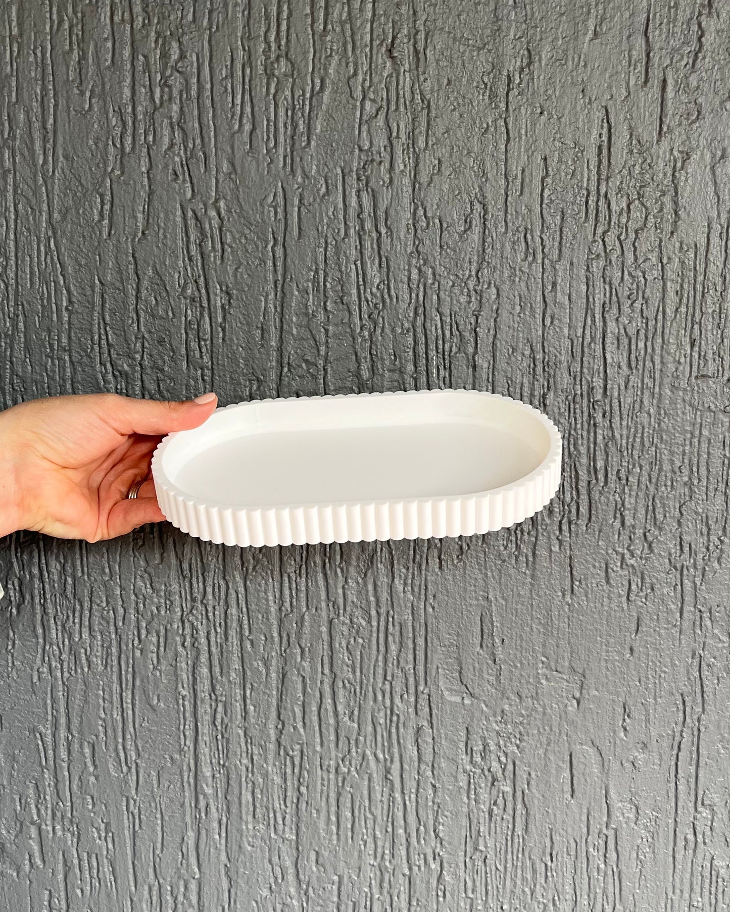 PRINTING POTTERS - SCALLOPED TRINKET TRAY