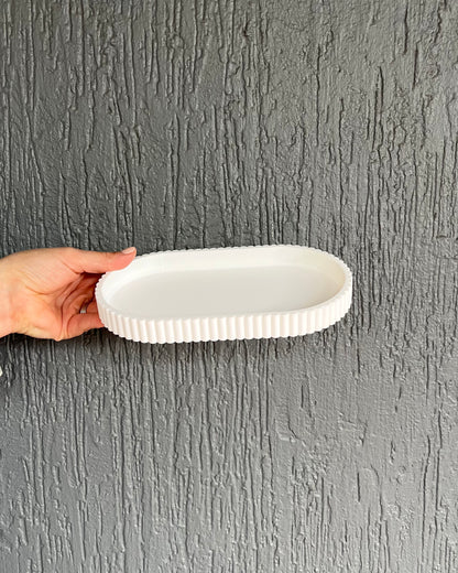 PRINTING POTTERS - SCALLOPED TRINKET TRAY