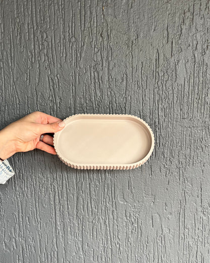 PRINTING POTTERS - SCALLOPED TRINKET TRAY