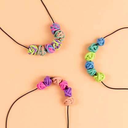 TIGERTRIBE - CRAFT - JEWELLERY DESIGN KIT - TWISTY BEAD NECKLACES