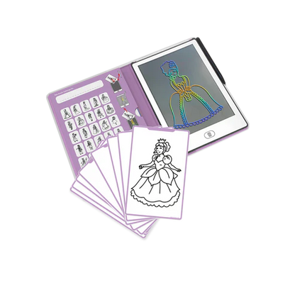 KIDYWOLF LCD TRACING BOOK - PRINCESS AROUND THE WORLD