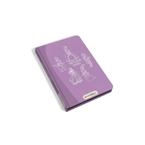 KIDYWOLF LCD TRACING BOOK - PRINCESS AROUND THE WORLD