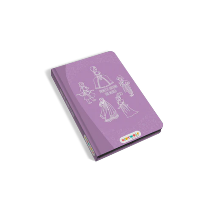 KIDYWOLF LCD TRACING BOOK - PRINCESS AROUND THE WORLD