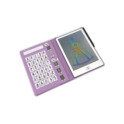 KIDYWOLF LCD TRACING BOOK - PRINCESS AROUND THE WORLD