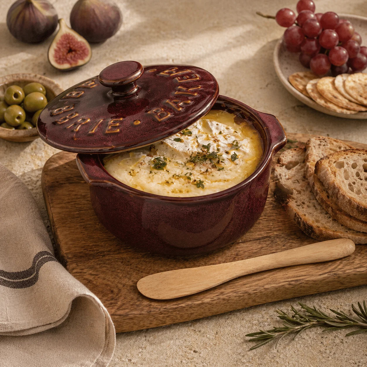 ASSEMBLE - BRIE BAKER - BURGUNDY
