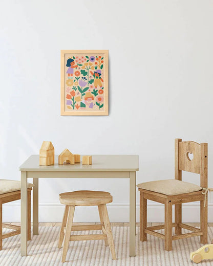 JOURNEY OF SOMETHING KIDS PAINT BY NUMBERS - FLOWER PATCH