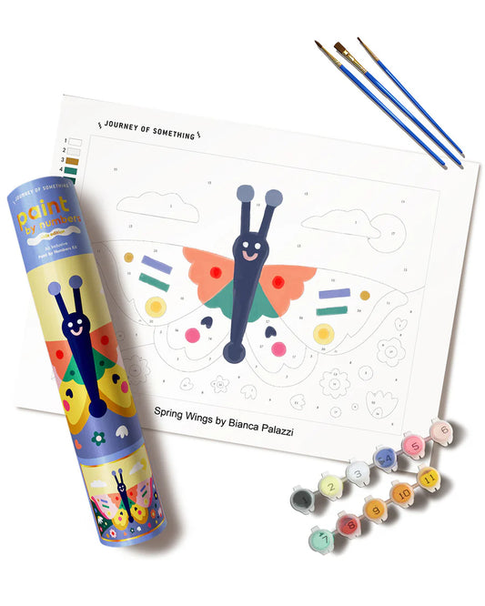 JOURNEY OF SOMETHING KIDS PAINT BY NUMBERS - SPRING WINGS