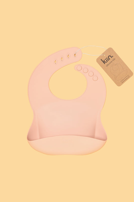 KIIN. SILICONE BIB - BLOSSOM