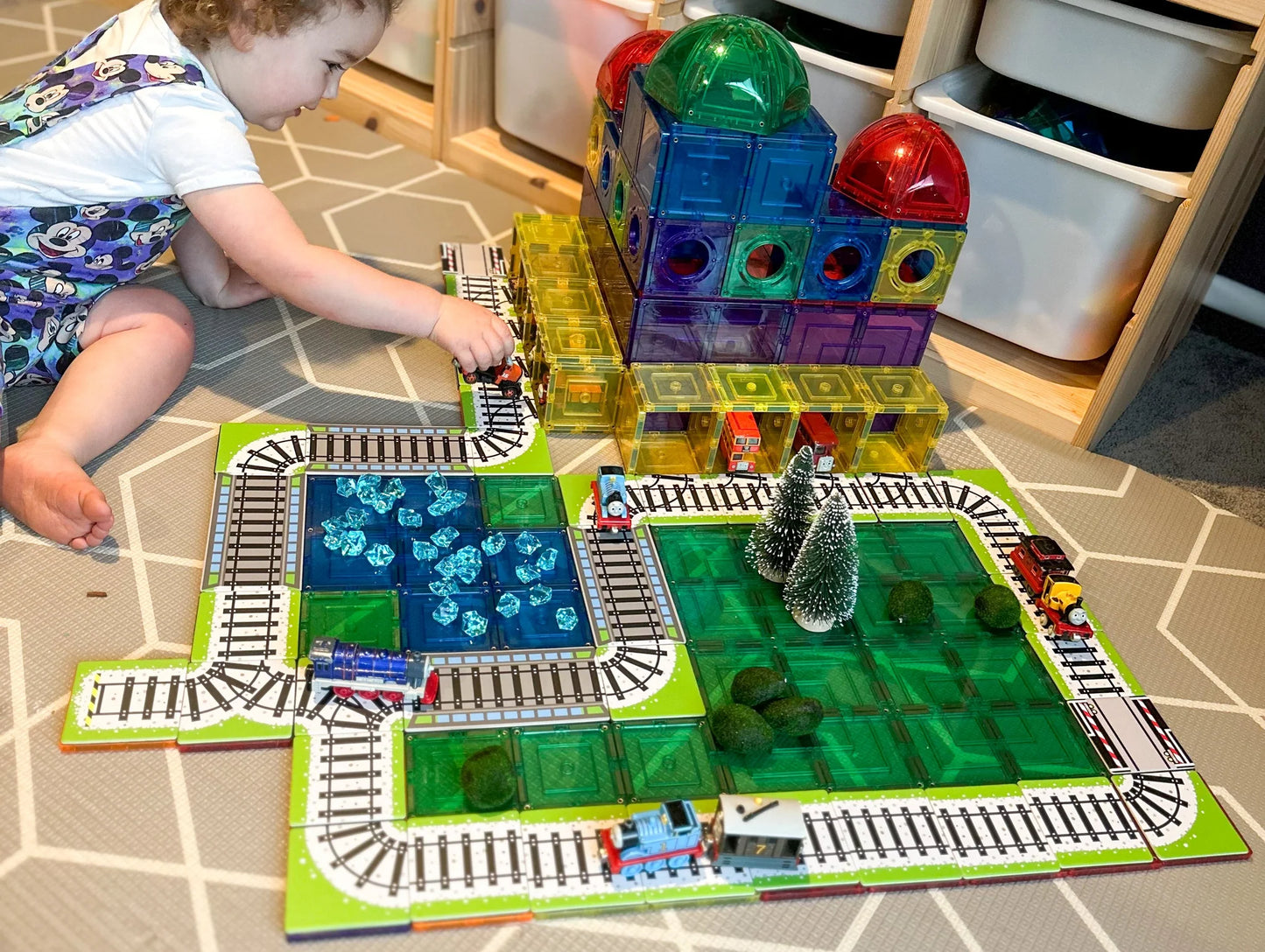 LEARN & GROW TILE TOPPERS - TRAIN