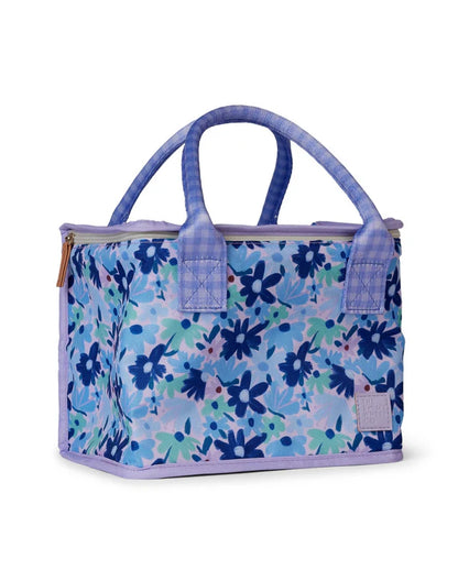 THE SOMEWHERE CO - LUNCH BAG - BLUE MEADOW