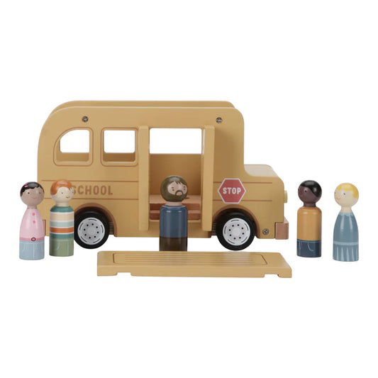 LITTLE DUTCH - TOY CAR WITH CARAVAN