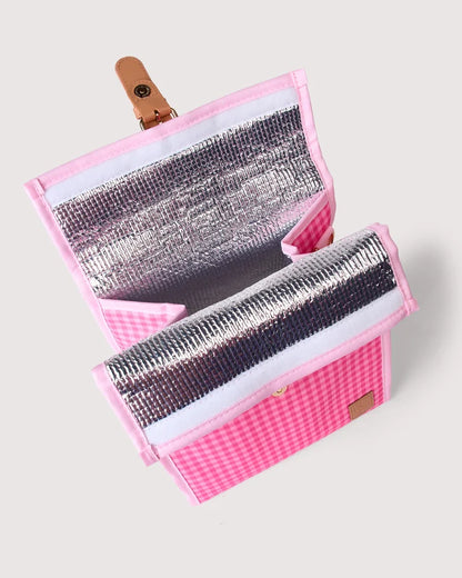 THE SOMEWHERE CO - LUNCH SATCHEL - TICKLED PINK