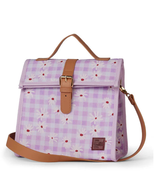 THE SOMEWHERE CO - LUNCH SATCHEL - DAISY FIELDS