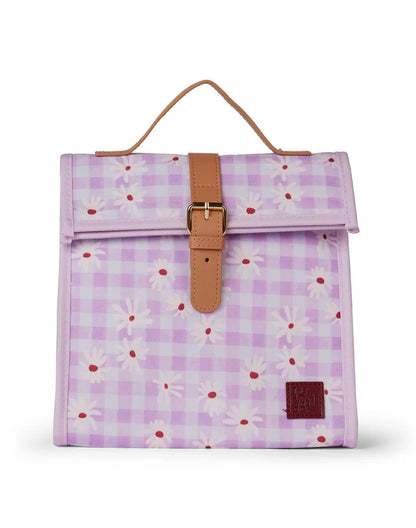 THE SOMEWHERE CO - LUNCH SATCHEL - DAISY FIELDS