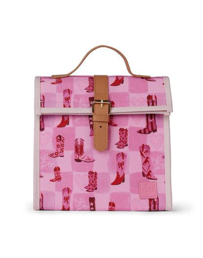 THE SOMEWHERE CO - LUNCH SATCHEL - HOLD ON DARLIN'