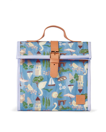 THE SOMEWHERE CO - LUNCH SATCHEL - SWAN LAKE
