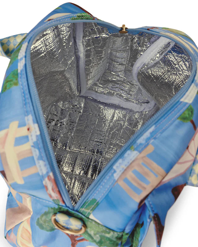 THE SOMEWHERE CO - THE LUNCH TOTE - SWAN LAKE