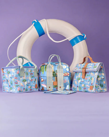 THE SOMEWHERE CO - THE LUNCH TOTE - SWAN LAKE