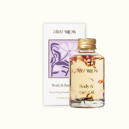 STRAY WILLOW - BODY & BATH OIL - LILAC SKIES