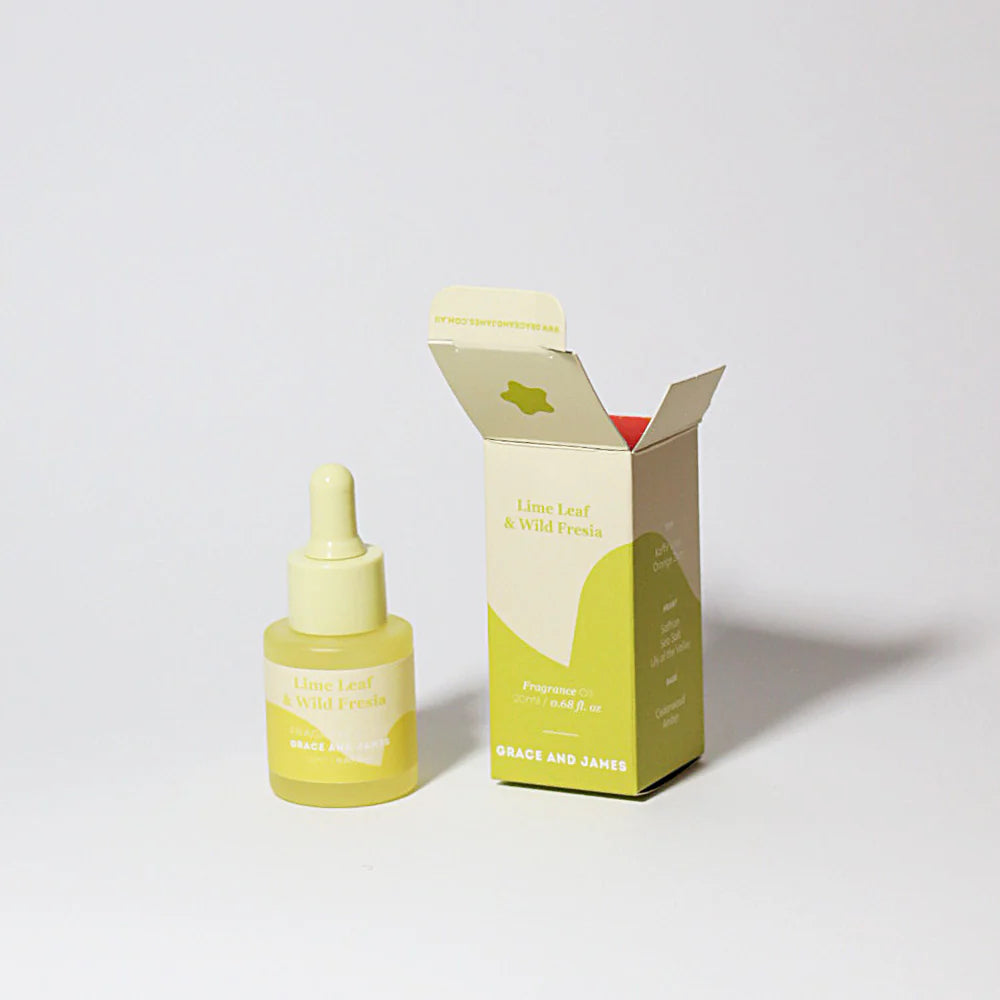 BLOOM FELT AIR FRESHENER - LIME LEAF & WILD FRESIA