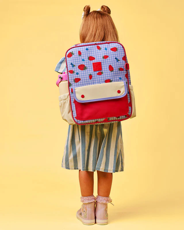 THE SOMEWHERE CO - MINI ADVENTURE BACKPACK - BERRY PATCH