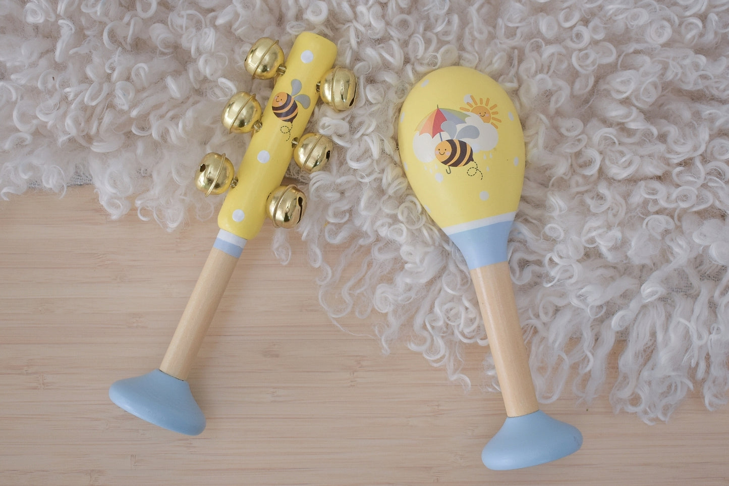 KOALA DREAM BUZZY DAYS - MARACA & BELL STICK MUSIC SET