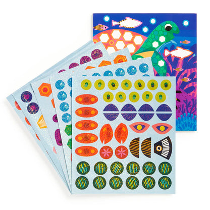 MUDPUPPY STICKER SPARKLE ACTIVITY KIT - OCEAN LIFE