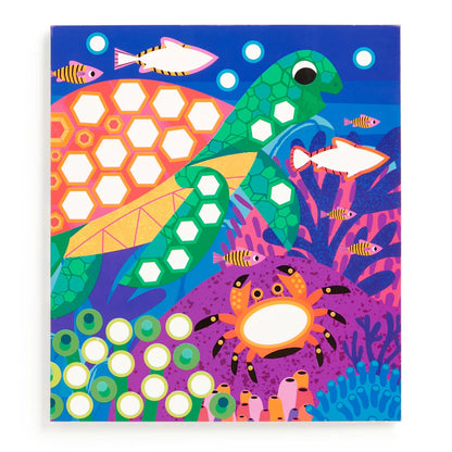 MUDPUPPY STICKER SPARKLE ACTIVITY KIT - OCEAN LIFE