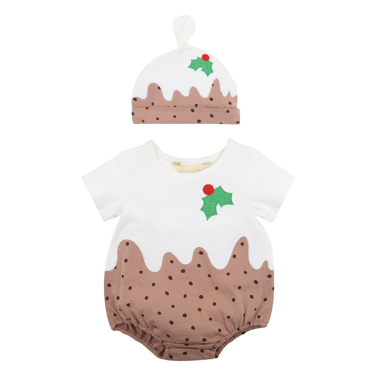 MINIHAHA PUDDING BODYSUIT & HAT