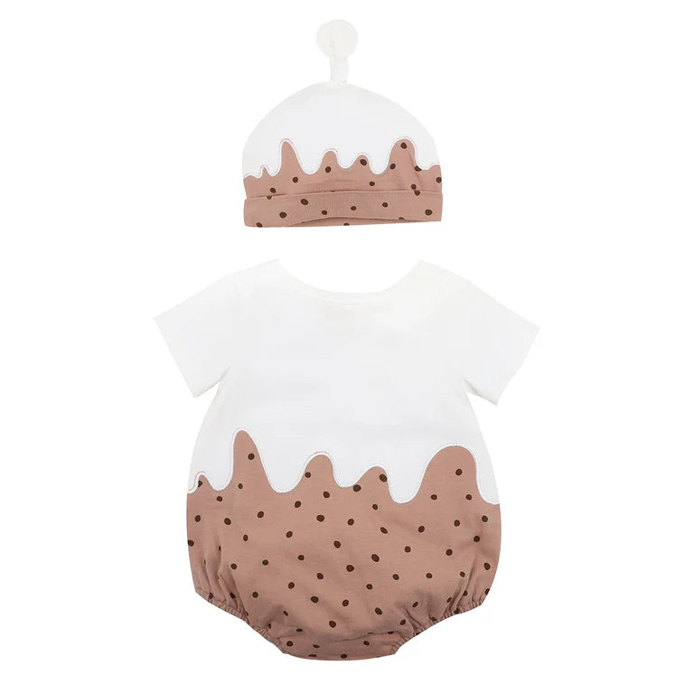 MINIHAHA PUDDING BODYSUIT & HAT