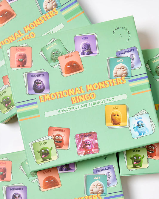 JOURNEY OF SOMETHING  - EMOTIONAL MONSTERS BINGO