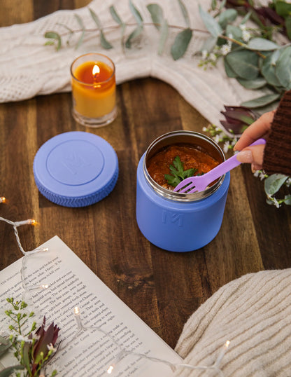 MONTIICO INSULATED FOOD JAR 400ML - BLUE