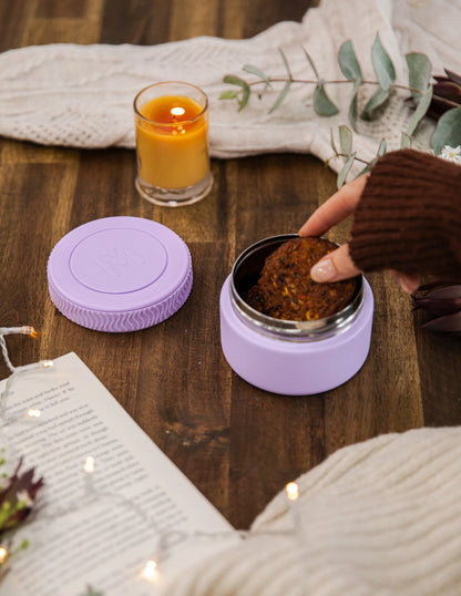 MONTIICO INSULATED FOOD JAR 200ML - LILAC