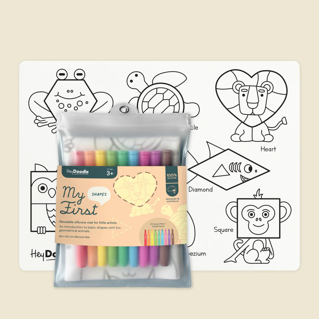 HEY DOODLE - MY FIRST MAT  - SHAPES