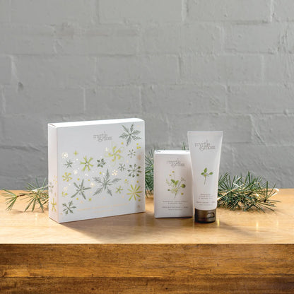 MYRTLE & MOSS CHRISTMAS DUO - MANDARIN LEMON MYRTLE & ORANGE PEEL