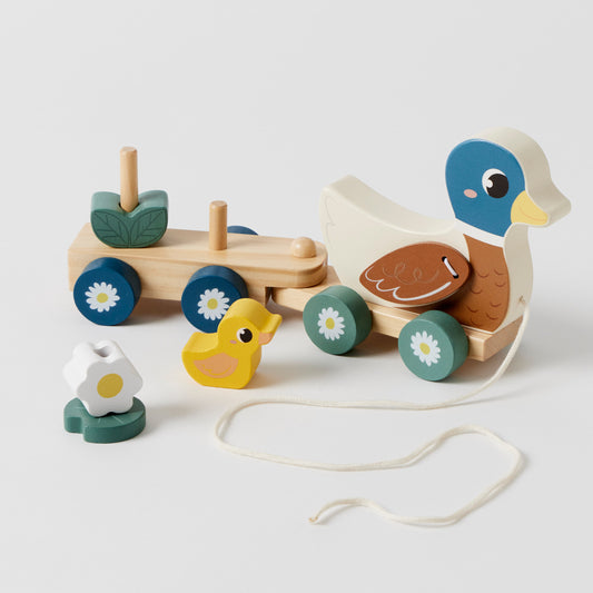 ZOOKABEE - DUCK TRAIN SET