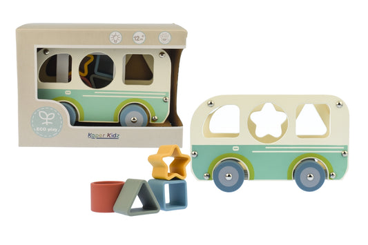 KAPER KIDZ SHAPE SORTER BUS