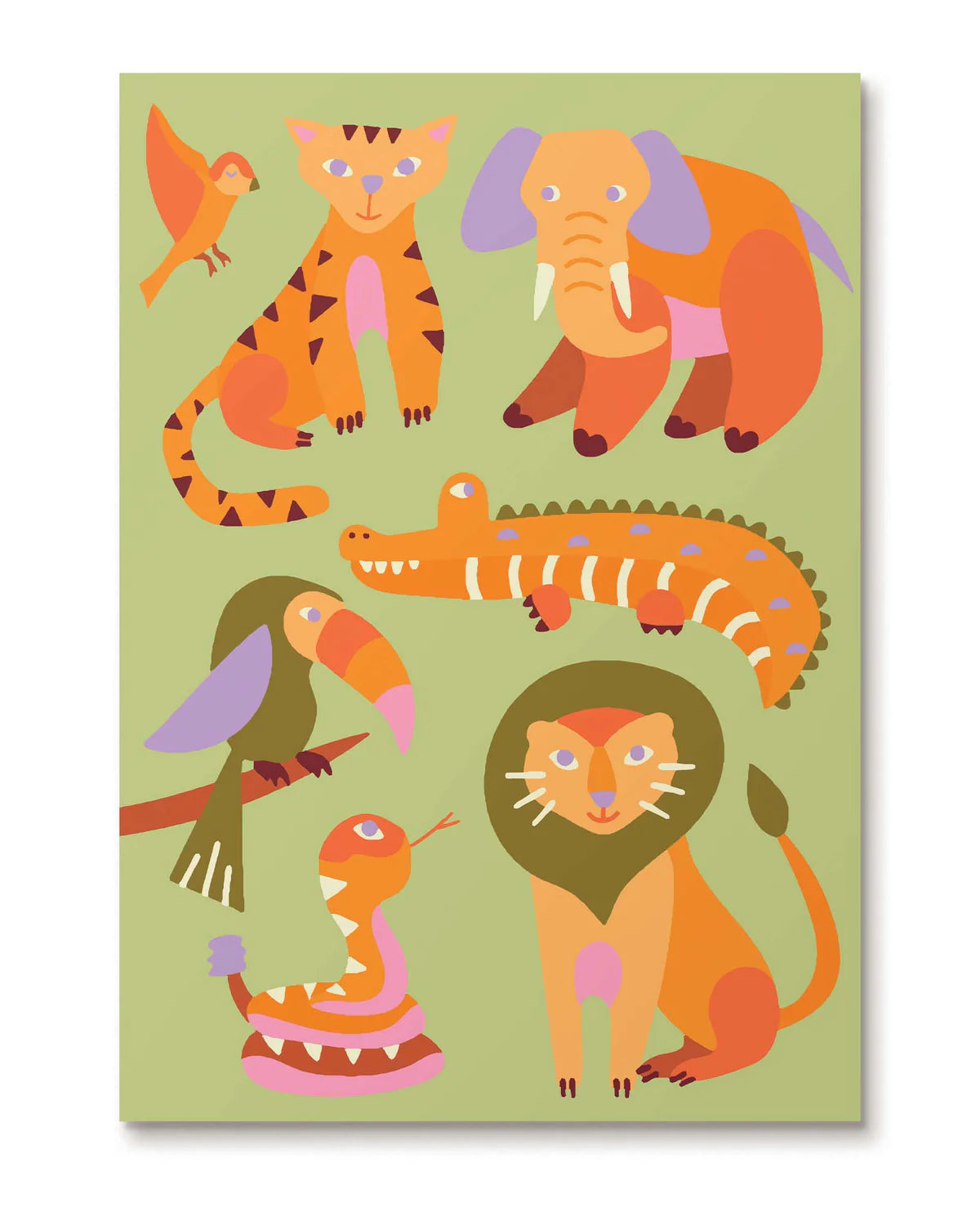 JOURNEY OF SOMETHING KIDS PAINT BY NUMBERS - LITTLE SAFARI
