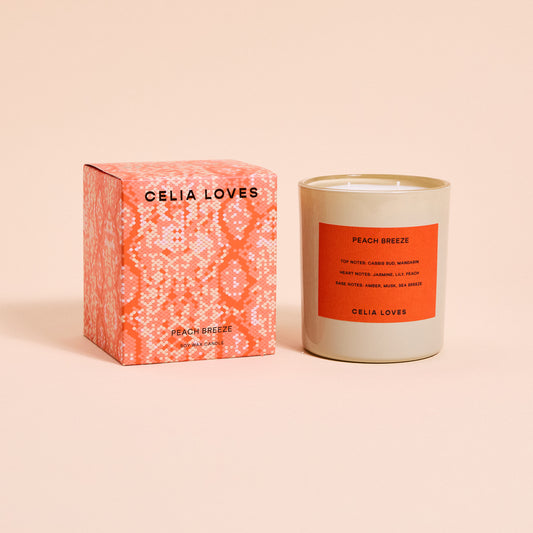 CELIA LOVES CANDLE - PEACH BREEZE