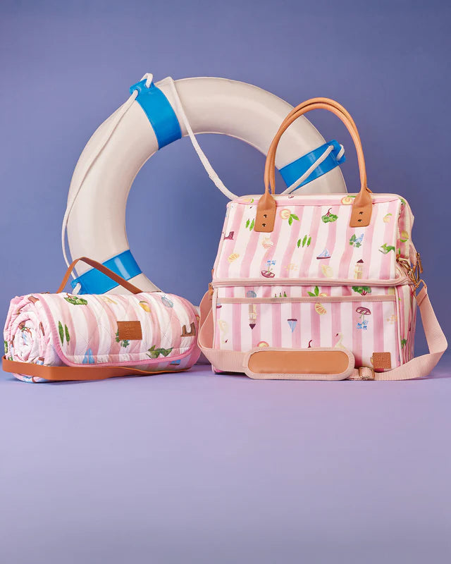 THE SOMEWHERE CO - COOLER BAG - BOAT DAYS