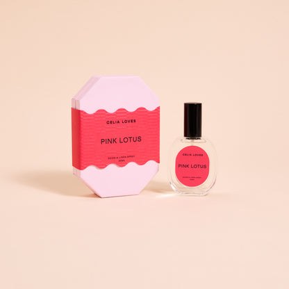 CELIA LOVES ROOM AND LINEN SPRAY - PINK LOTUS
