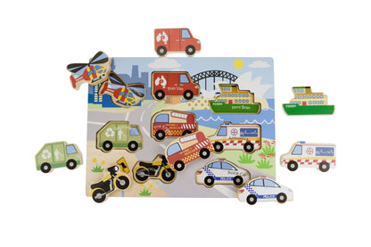 KOALA DREAM CHUNKY PUZZLE - AUSSIE TRANSPORT VEHICLES