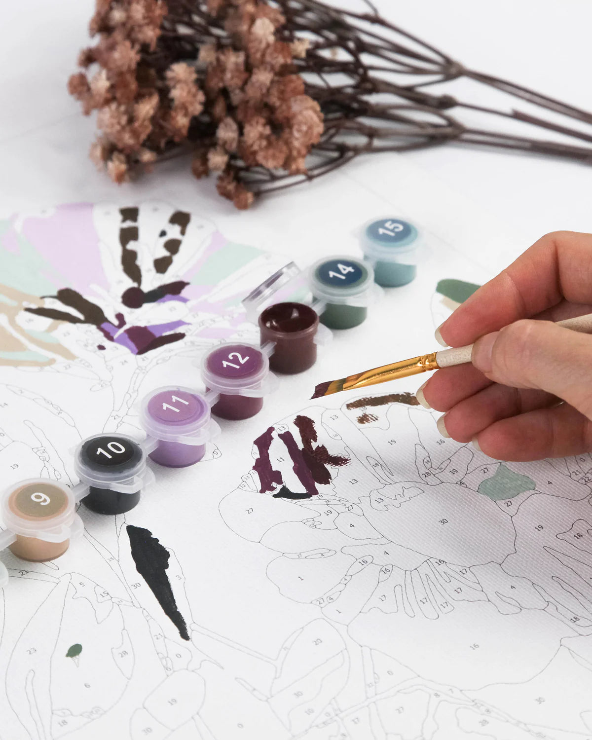 JOURNEY OF SOMETHING PAINT BY NUMBERS - GREENSCAPES