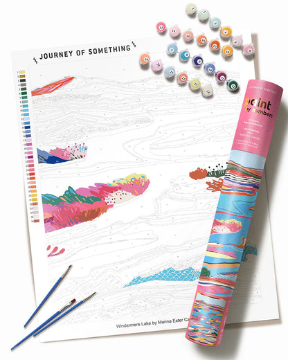JOURNEY OF SOMETHING PAINT BY NUMBERS - LAKE WINDERMERE